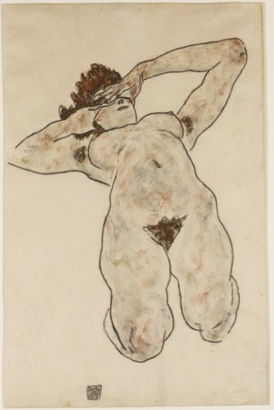 Egon Schiele, Akt (Nude), 1917 (est. £180,000-250,000)