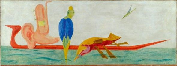 Max Ernst. Le réveil officiel du serin 1923