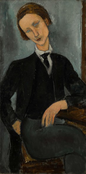 Amedeo Modigliani Portrait of Baranowski oil on canvas Painted in 1918. Estimate: £10,000,000-15,000,000