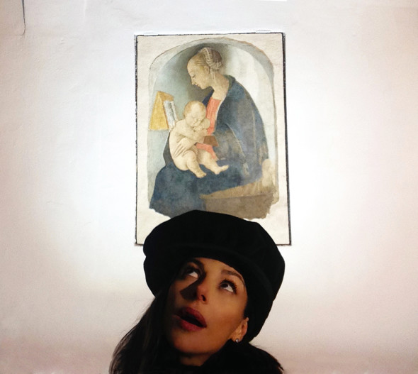 #SELFIEADARTE "Il principio delle arti" Madonna col bambino #RaffaelloSanzio Museo casa natale di raffaello #Urbino @Raffello3D @CleliaPatella