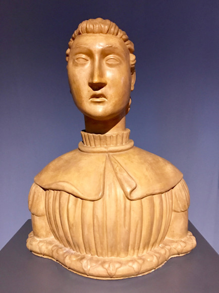 Arturo Martini, Busto di Fanciulla, 1921 mostra verbania museo del paesaggio i volti e il cuore