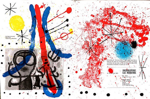 Litografie di Miró Kasa dei Libri mostra milano Miró