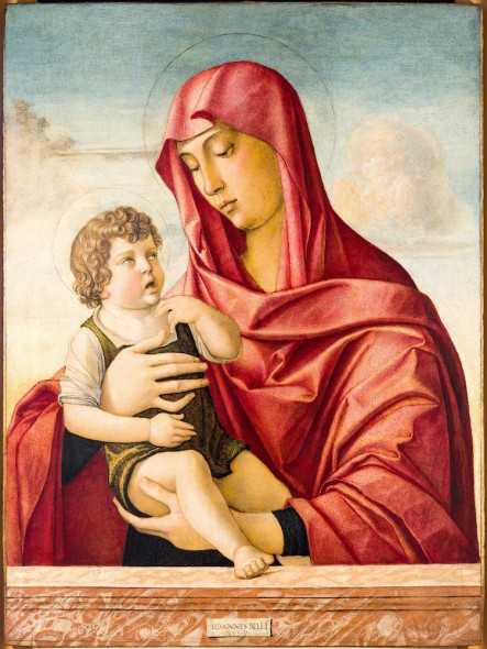 Giovanni Bellini (Venezia, 1430 circa-1516) Madonna con il Bambino 1470 circa Tempera su tavola, cm. 83x62,5 Rovigo, Pinacoteca dell’Accademia dei Concordi, inv. 141