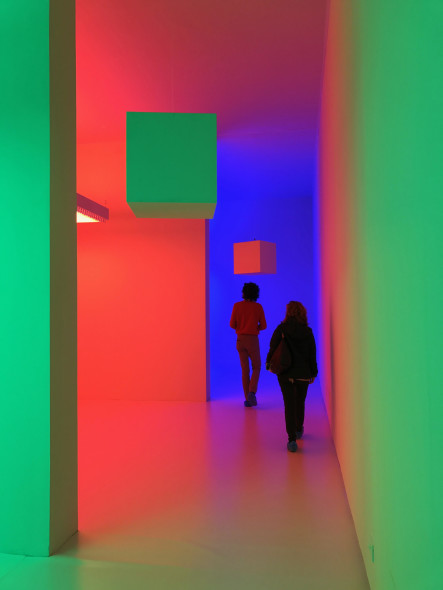 Carlos Cruz-Diez, Chromosaturation, 1965-2017 mostra Gam Torino l'emozione dei colori nell'arte