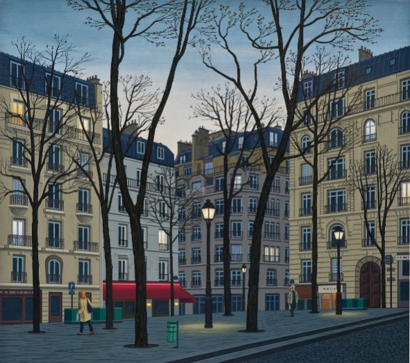 La Parigi di Aldo Damioli