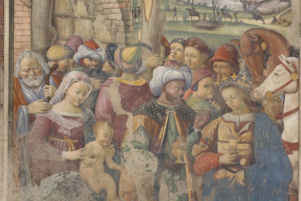 Giovanni Maria Tolosani -  Adorazione dei Magi  1522