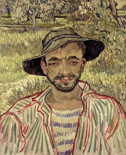 Vincent Van Gogh  Il giardiniere, 1889 - Olio su tela © Galleria Nazionale d’Arte Moderna e Contemporanea di Roma