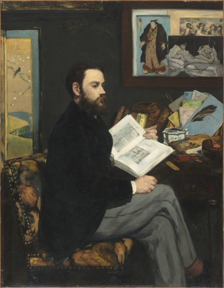 Edouard Manet Ritratto di Émile Zola, 1868 Olio su tela, 146 x 114 cm - Parigi, Musée d’Orsay - © René-Gabriel Ojéda / RMN-Réunion des Musées Nationaux/ distr. Alinari