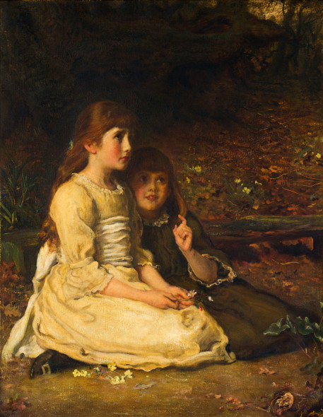 John Everett Millais Cuckoo! 1880 olio su tela cm 99 x 127,7