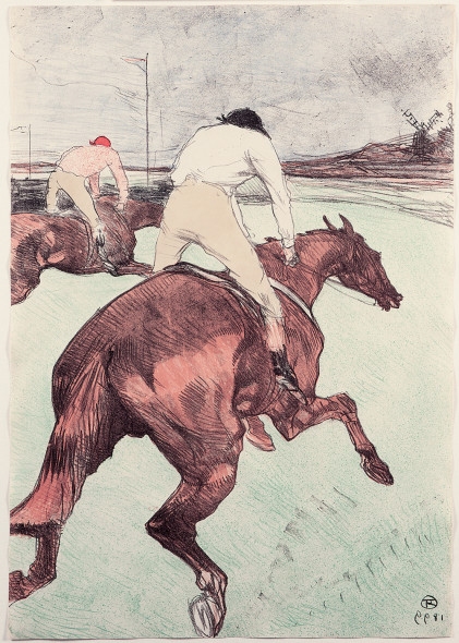 Henri de Toulouse-Lautrec Le Jockey 1899 mostra verona Amo