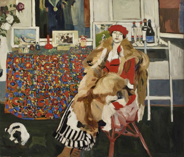 Mario Cavaglieri -  Piccola russa      1919-20, olio su tela Collezione privata