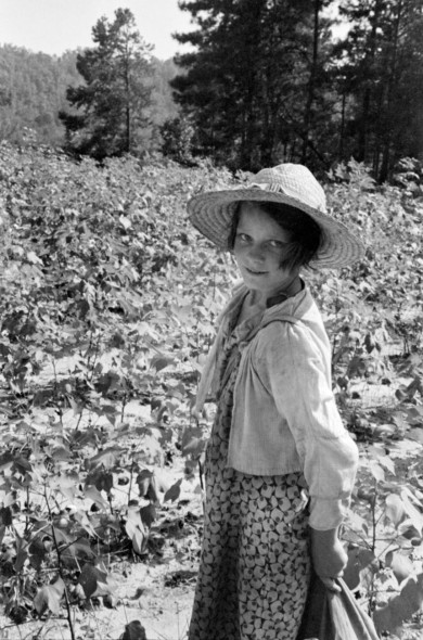 Walker Evans - Lucille Burroughs,   Hale County, Alabama, 1936