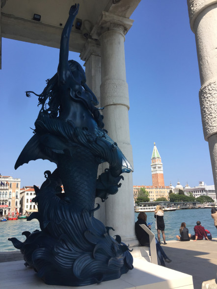 Damien Hirst a Venezia (foto Marta Pettinau ArtsLife)