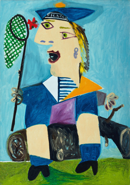 Pablo Picasso Maya in a Sailor Suit 23 January 1938 Oil on canvas; 1216 x 863mm The Museum of Modern Art, New York. Gift of Jacqueline Picasso in honor of the Museum’s continuous commitment to Pablo Picasso’s art, 1985 © The Museum of Modern Art, New York/Scala, Florence/2015 © Succession Pablo Picasso, VEGAP, Madrid 2017