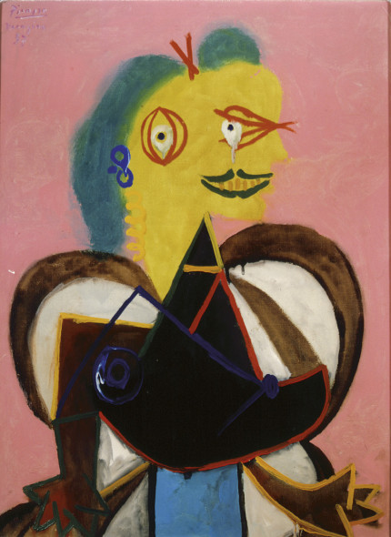 Pablo Picasso Portrait of Lee Miller à l’Arlésienne 1937 Oil on canvas; 810 x 600mm The Penrose Collection © Roland Penrose Estate, England 2014. All rights reserved. © Succession Pablo Picasso, VEGAP, Madrid 2017
