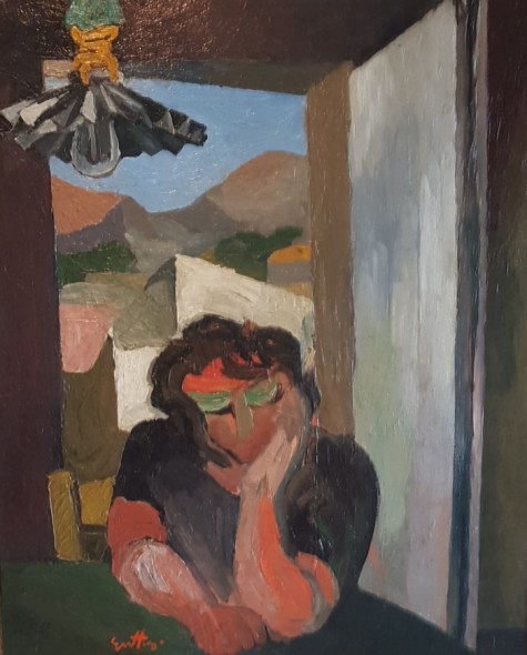 Renato Guttuso-La madre-olio su tela- 60 x 48-1937