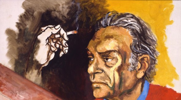 Autoritratto, 1975, olio su tela di Renato Guttuso 