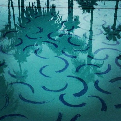 David Hockney, Roosevelt Hotel, 1988 piscine d'artista