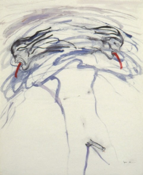 Nancy Spero, 'Male Bomb I', 1966, Galerie Lelong