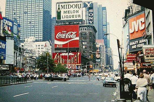 Times Square, New York, 1985