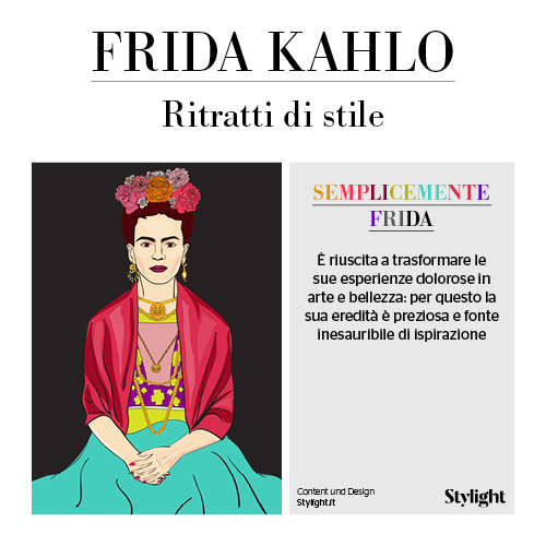 Frida Kahlo: 110 anni. L'infografica di Stylight