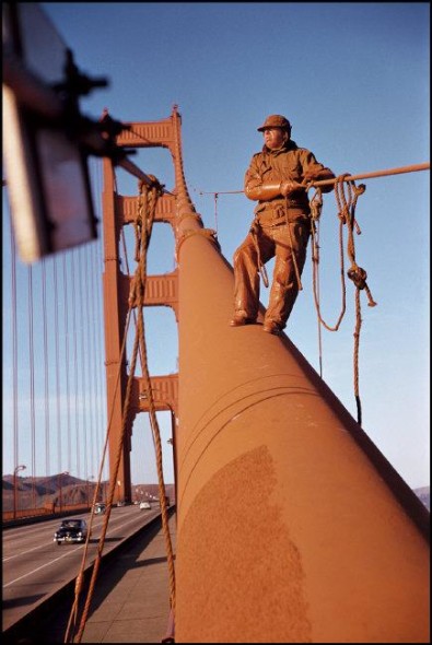 Werner Bischof, Golden Gate Bridge, San Francisco, USA, 1953 © Werner Bischof / Magnum Photos