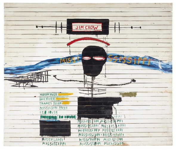 Jean-Michel Basquiat Jim Crow, 1986 Estimate on request