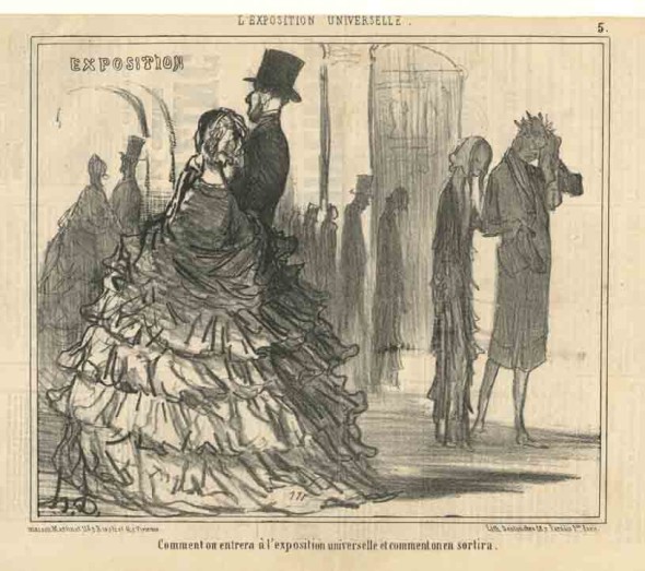 7_H. Daumier Comment on entrera +á l'exposition universelle et comment on en sortira_b