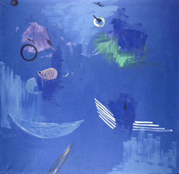 Marino Marini, Oggetti nello   spazio, 1967 (tempera su tela) Fondazione Marino Marini, Pistoia