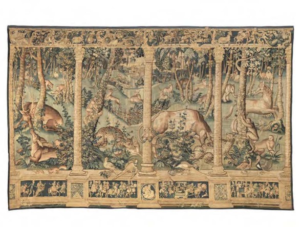 Manifattura di Oudenaarde, fine XVI secolo, Arazzo, stima 40.000/60.000 euro