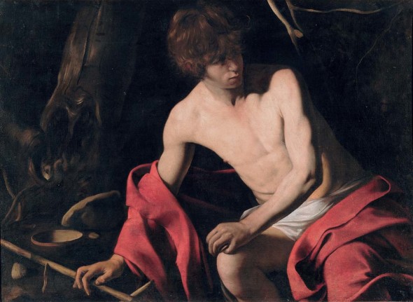 Michelangelo Mersisi da Caravaggio      - San Giovanni Battista, 1604