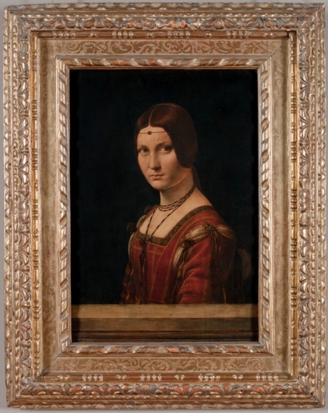 Leonardo da Vinci Belle Ferronnière, 1