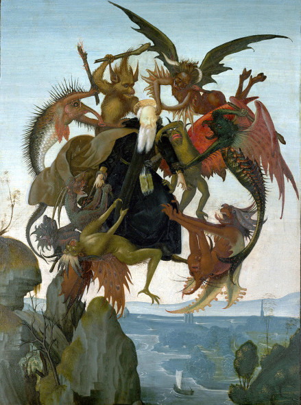 Michelangelo Buonarroti - Tormento di Sant'Antonio (1487- 89)