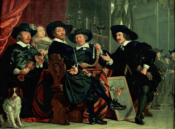  I Capi della Guardia Civica (1653) di Bartholomeus van der Helst