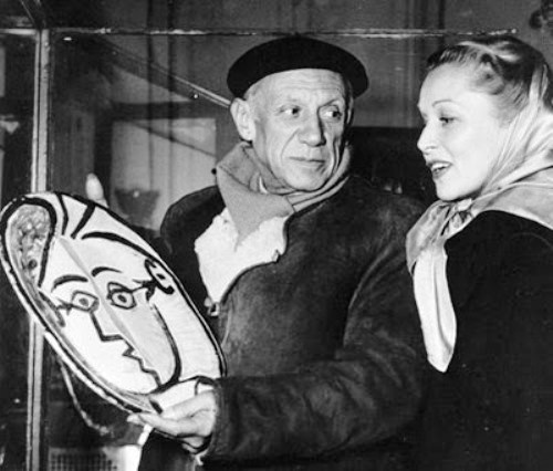 Picasso con Marie-Thérèse 