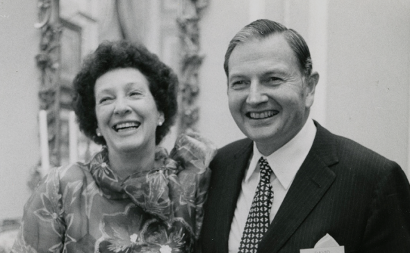 Peggy e David Rockefeller