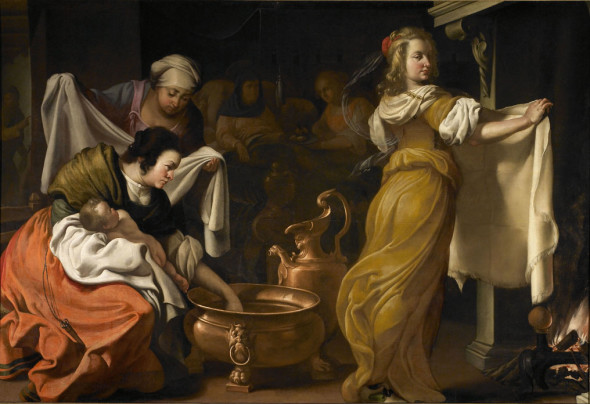 Luigi Miradori detto Genovesino Nascita della Vergine,1642 Tela, cm 190 x 280,5 Cremona, Museo Civico Ala Ponzone