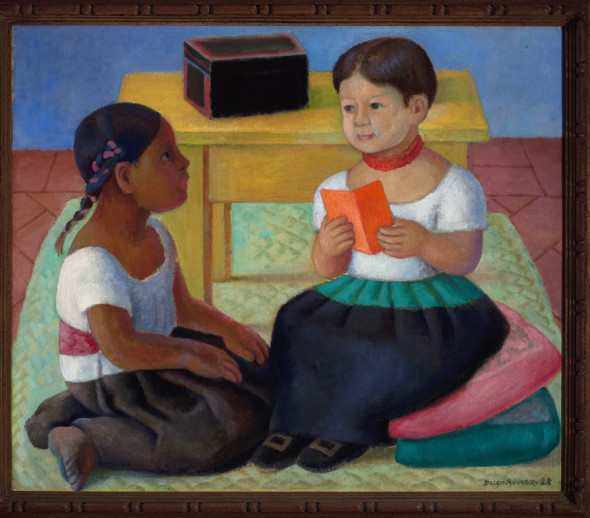 Diego Rivera - Pico e Inesita, 1928 Colección particular en comodato, Museo Nacional de Arte copy