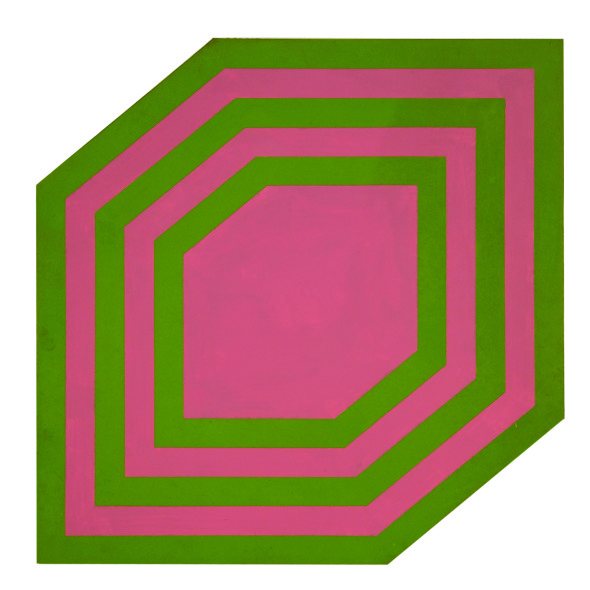 Winfred Gaul, Signal, 1967, acrilico su tavola, 90x90 cm