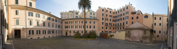 Panoramica di Palazzo San Felice