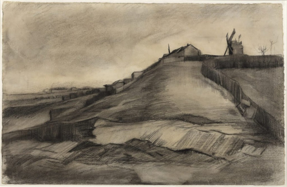 Il disegno attribuito ora a van Gogh (courtesy Van Vlissingen Art Foundation)
