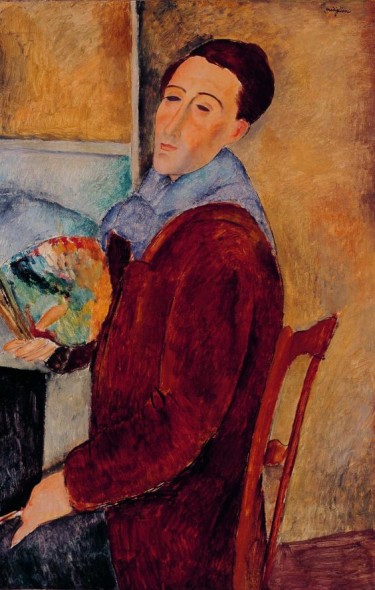 Modigliani, Autoritratto