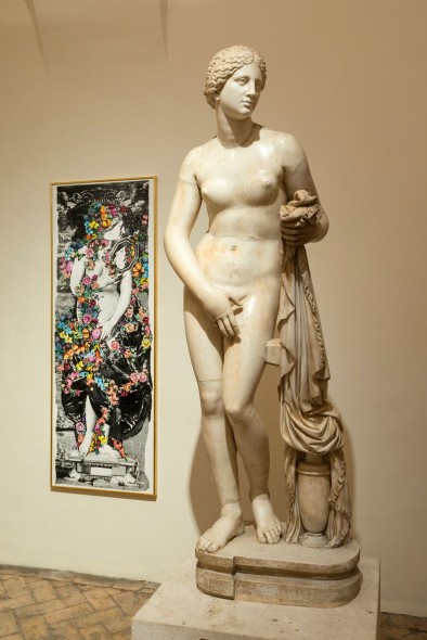 Pannello “Venere” di Fornasetti. Museo Nazionale Romano-Palazzo Altemps ©Electa ph S. Castellani