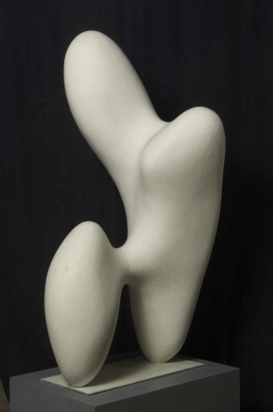 Alberto Viani: Nudo di donna, gesso, 150 x 40 x30, 1958