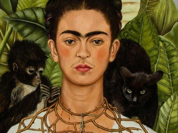 Frida Kahlo, Autoritratto con collana di spine, MUDEC, Milano