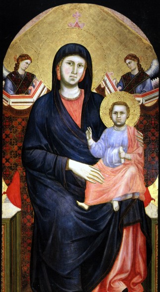 La Madonna di San Giorgio alla Costa, di Giotto (foto Antonio Quattrone)
