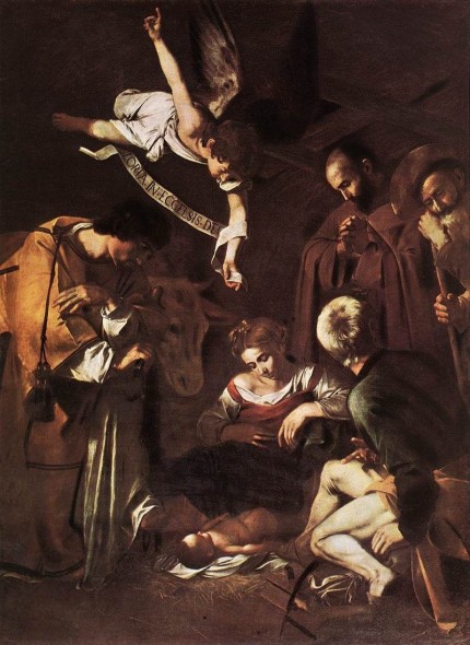 La Natività con i santi Lorenzo e Francesco d'Assisi, capolavoro del Caravaggio trafugato nel 1969