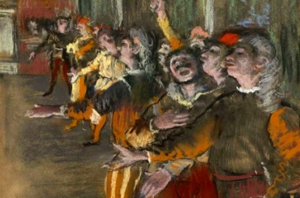 Les Choristes, il dipinto di Edgar Degas ritrovato in Francia