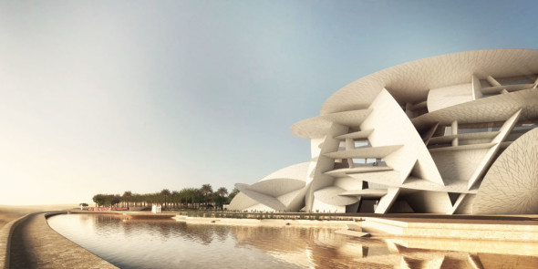 National Museum of Qatar a Doha, progetto di Jean Nouvel
