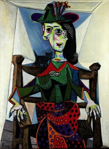 Pablo Picasso (1881-1973)  “Dora Maar au chat” (1941) Olio su tela  52.016.500 £ (95.216.000 $)